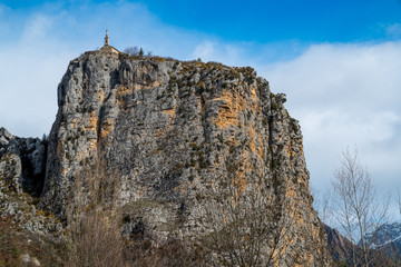 Fototapeta premium Chapelle Notre Dame du Roc Castellane France
