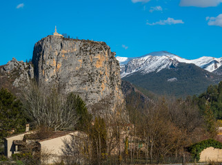 Fototapeta premium Chapelle Notre Dame du Roc Castellane