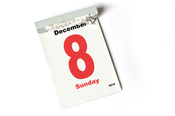8. December 2019