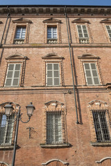 Historic building in Piacenza, Italy