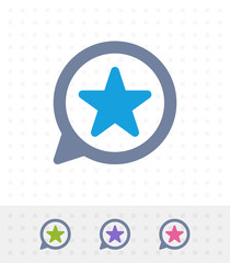Star Notification - Tap Duo Icons. A professional, pixel-perfect icon.
