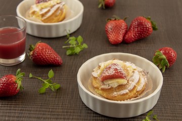 Italian zeppole pastry