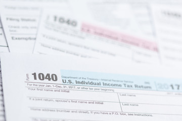 Tax Time. Concept Image.