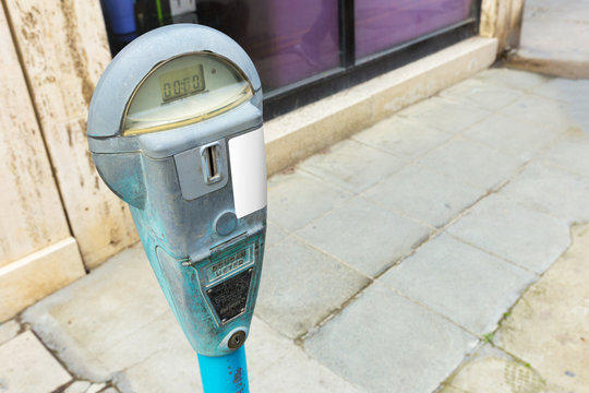 Parking Meter Vintage Design.