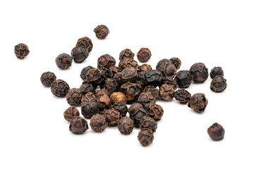 Black peppercorn seeds