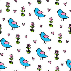 Vector kids pattern