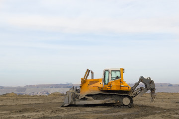 Yellow Bulldozer