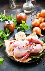 raw chicken