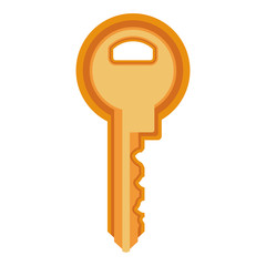 key door isolated icon