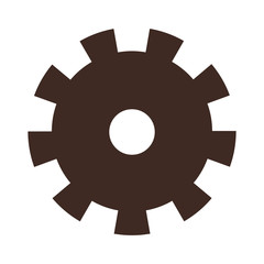 gears machinery isolated icon