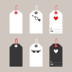 Love label template,valentine's day or wedding card,