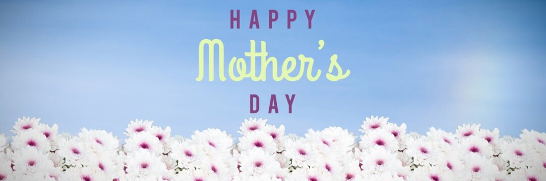 Composite image of mothers day greeting