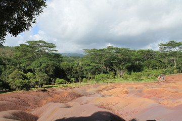 Terres de sept couleurs de Chamarel