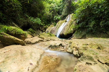 Tad Thong waterfall, Ban Houay Thong, Luang Prabang, Laos