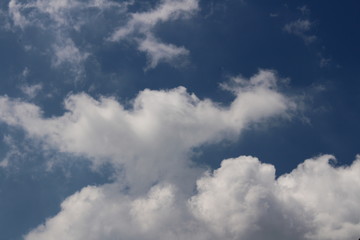 Naklejka na ściany i meble The cloud in the sky