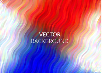 Abstract background design, vector red blue elements for graphic template. Colourful elements for branding