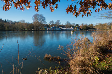 Lake reflection in Autumn