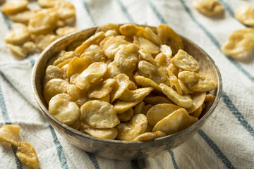 Homemade Salty Roasted Fava Beans