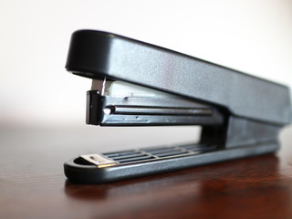 office stapler on the table