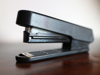 office stapler on the table