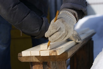 Wood products. Carpenter. Joiner. © Ada Mishel