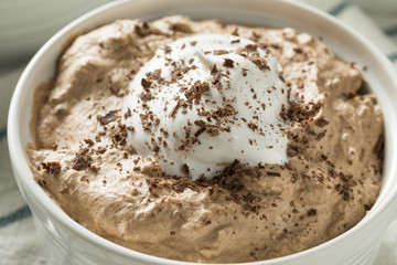 Homemade Sweet Chocolate Mousse
