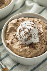 Homemade Sweet Chocolate Mousse