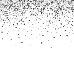 Abstract pattern of random falling stars