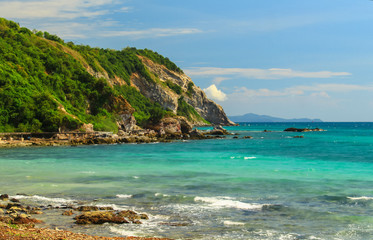 Landscape tropical beach Koh Larn Thailand