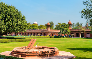 Jilaukhana, the forecourt of Taj Mahal. Agra, India © Leonid Andronov