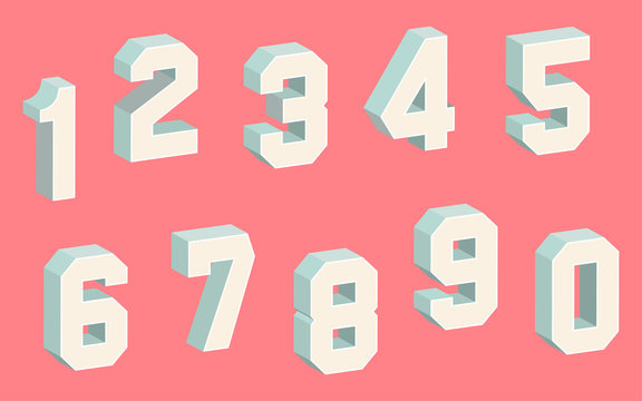 3D Block Numbers