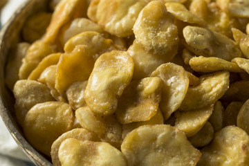 Homemade Salty Roasted Fava Beans