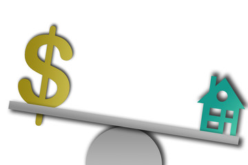 Hipoteca en dolares para financiar una casa.