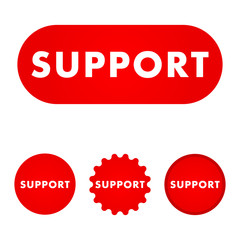 Support red button