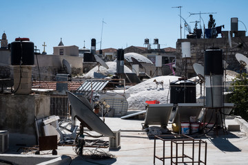 Rooftops of Jerusalem's Old City