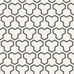 Abstract seamless pattern of triangular elements.