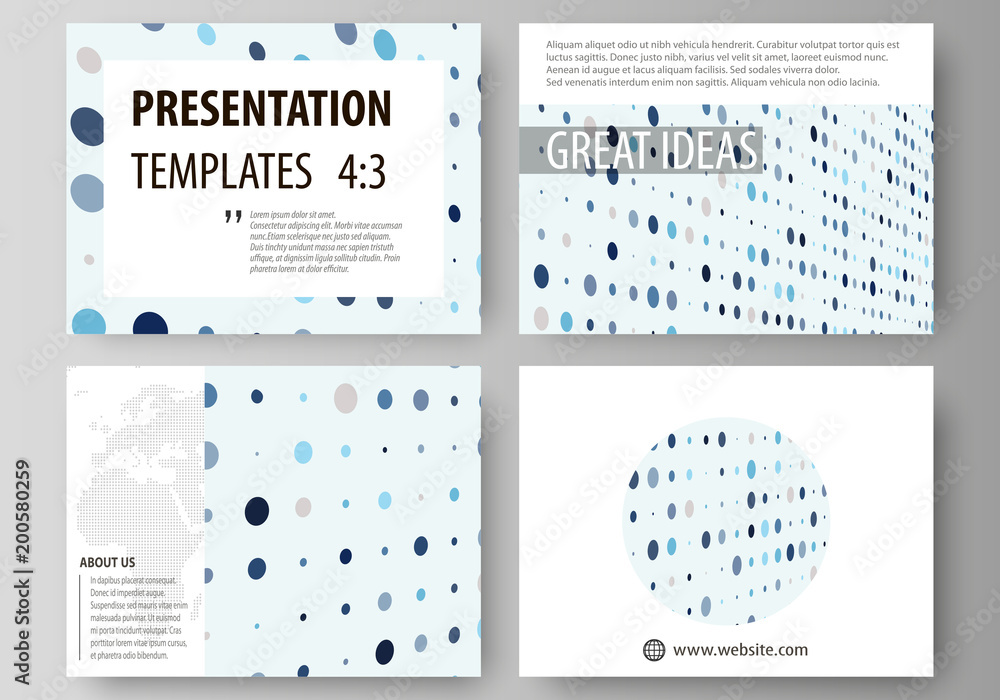 Aufkleber business templates for presentation slides. easy editable abstract layouts in flat style. soft color