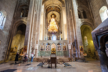 Fototapeta na wymiar Svetitskhoveli Cathedral, Mtskheta