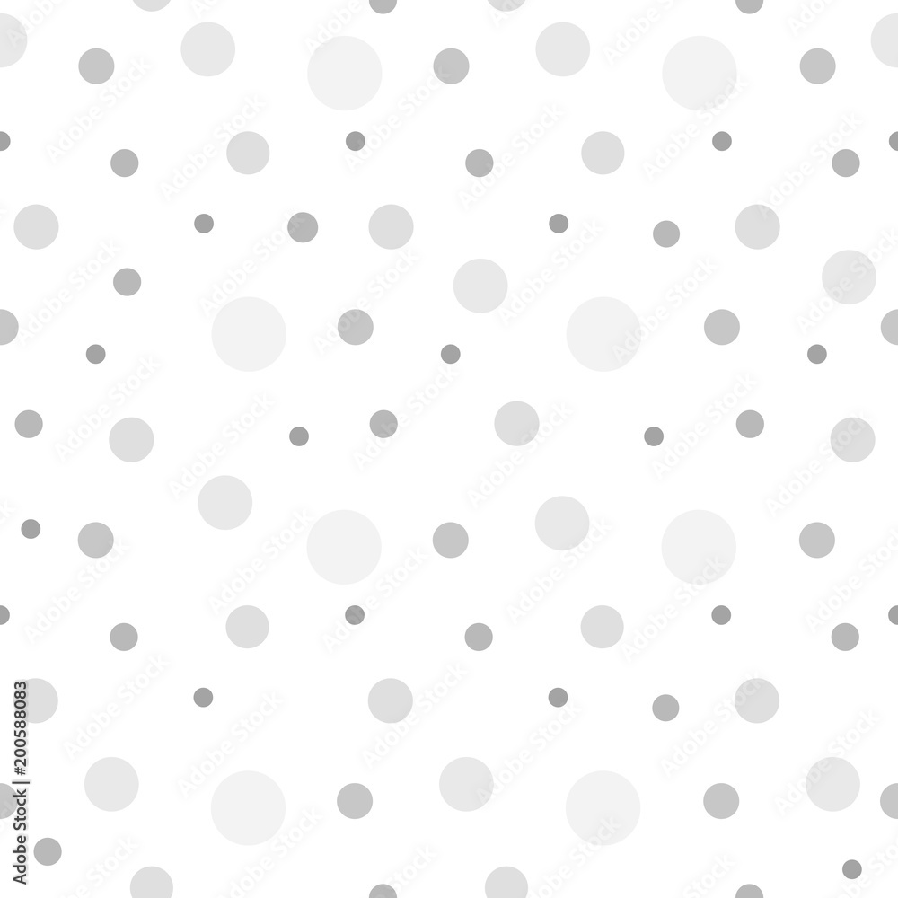 Poster seamless vector pattern with dots. colorful background.