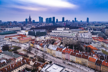 Warszawa © Drone in Warsaw