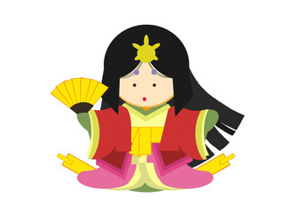 十二単のお姫様