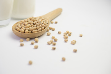 Isolated soy beans and soy milk