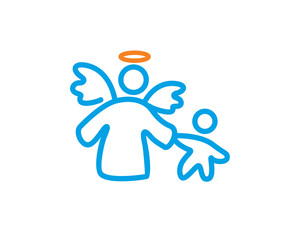 Guardian Angel, Mother and Child