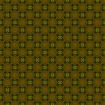 Seamless pattern in brown and green