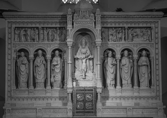 Church facade Europe