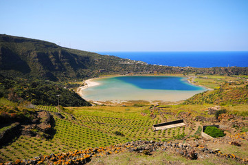 イタリア、シチリアのパンテッレリア島の風景