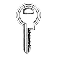 key door isolated icon