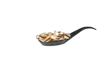 seeds isolated on white background