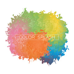 splash, watercolor splash, colorful splash, ink splash
