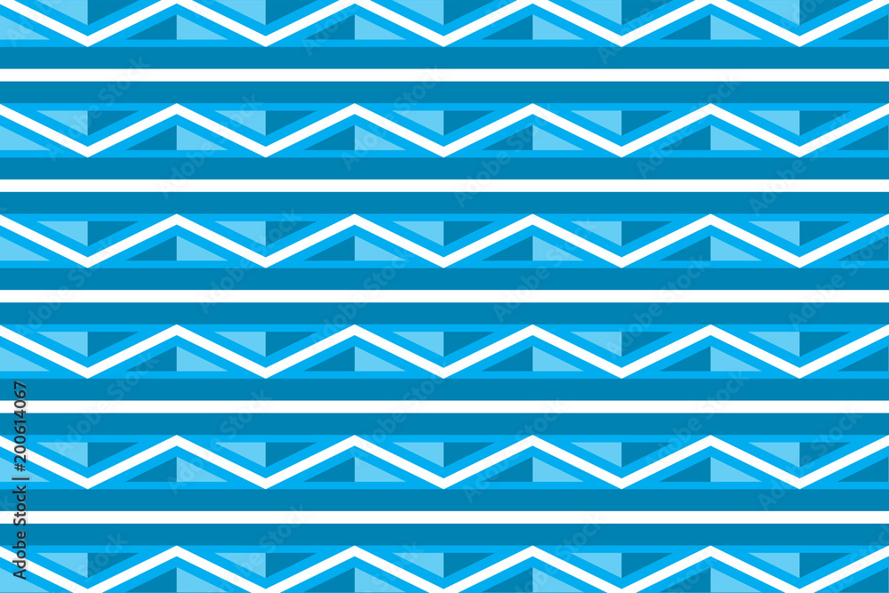Poster blue geometric abstract pattern vector background design.